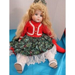 Vintage Merry Porcelain Musical Doll Liimited Goebel Inc United States